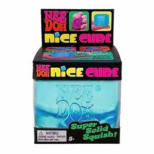 Schylling NeeDoh Nice Cube  Sensory Squeeze Toy (Colors Vary)